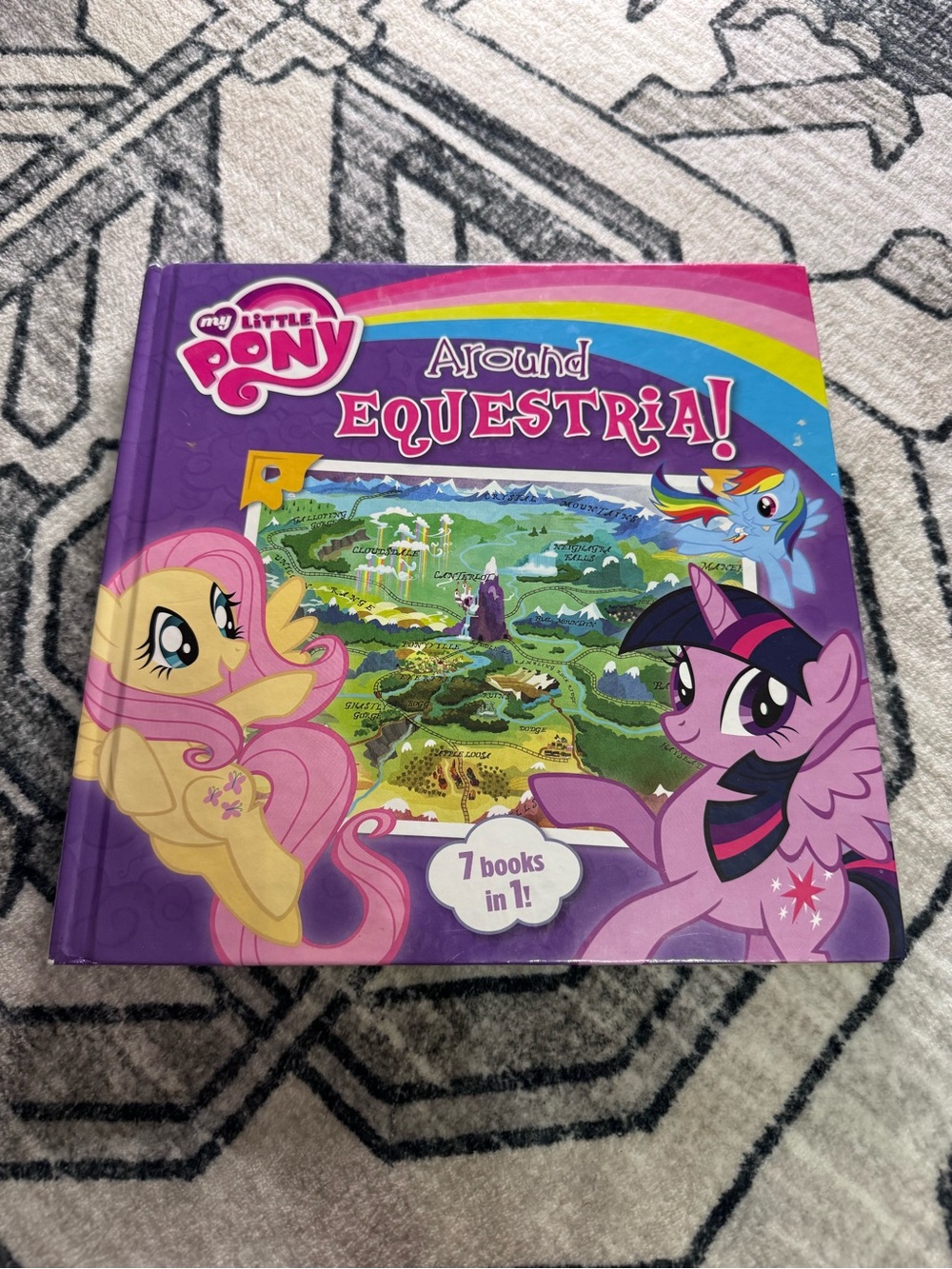 My Little Pony Purple and Pink Hardcover Story Book